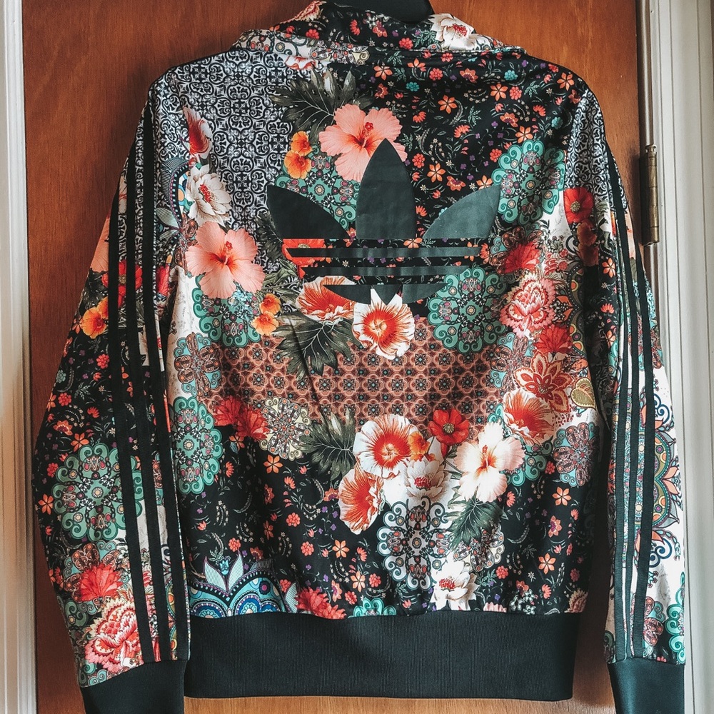 Adidas zip up jacket